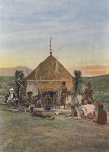 Campamento telegráfico cerca de Uarai de European Photographer