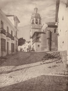 Eglise Santa Maria la Mayor, A Ronda (foto b/n) de European Photographer