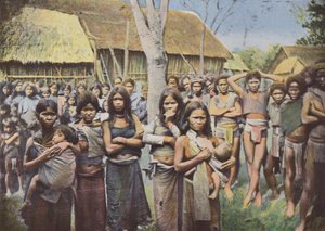Mujeres y niñas del país de los Mois de European Photographer