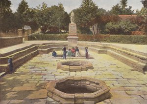 Fuente milagrosa en Sainte-Anne d