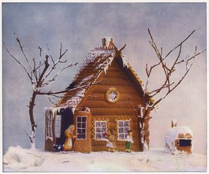 Casa de pan de jengibre, Hansel y Gretel (foto)