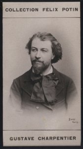 Gustave Charpentier (1860) (foto en blanco y negro) de European Photographer
