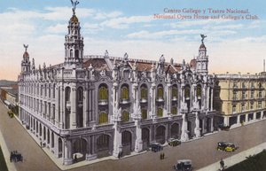 La Habana, Cuba: Teatro Nacional de Ópera y Club de Gallegos (foto)