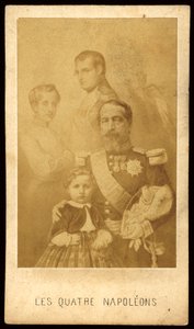 Los cuatro Napoleones (foto b/n)