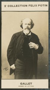 Louis Gallet, Hombre De Letras