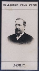 Luis I, Rey de Portugal (1838-1889) de European Photographer