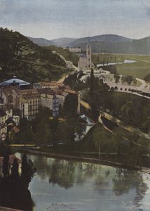 Lourdes, vista desde el castillo