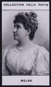 Madame Nelly Melba (1860) de European Photographer