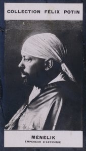 Menelik, Emperador de Abisinia (1844)