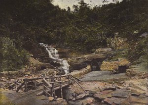 Mina de carbón, cerca de Tourane