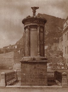 Monumento a Dionisio, dios del vino, erigido en Atenas en 335-34 a.C. por Lisícrates para celebrar la victoria de su equipo en los concursos teatrales de European Photographer