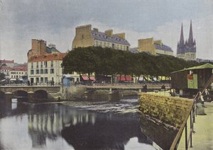 Quimper, confluencia del Steyr y del Odet