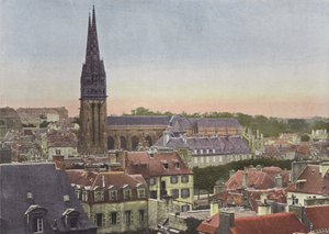 Quimper, vista desde el Mont Frugy de European Photographer