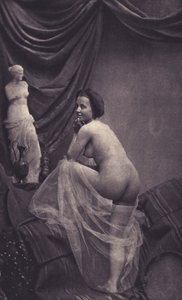 Desnudo del Segundo Imperio (foto b/n) de European Photographer