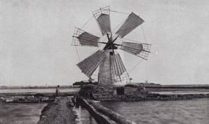 Trapani, un molino de viento de European Photographer