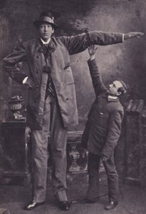 Gigante tirolés (foto b/n)
