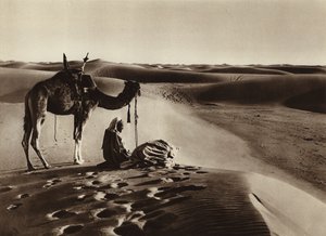 Adoración en el desierto (foto en blanco y negro) de European Photographer
