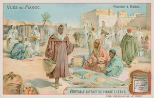 Un mercado en Rabat de European School