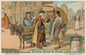 Un librero ambulante en el siglo XVI
