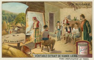 Una vigilia y la trilla del trigo en Secke de European School