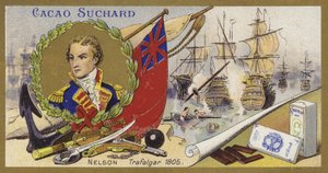 Almirante Lord Nelson y la Batalla de Trafalgar, 1805