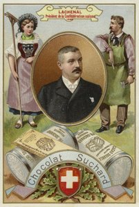 Adrien Lachenal, Presidente de la Confederación Suiza