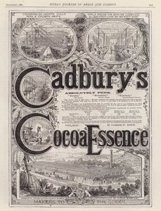 Anuncio de la Esencia de Cacao de Cadbury