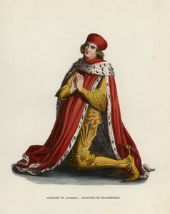 Alberto III, Aquiles, Elector de Brandeburgo de European School