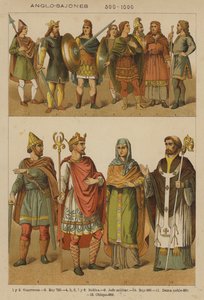 Anglo-Sajones, 500-1000