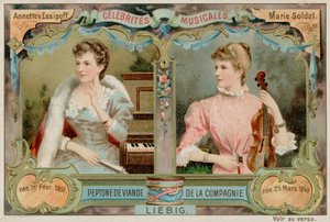 Annette von Essipoff y Marie Soldat de European School