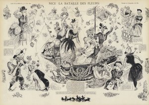 Batalla anual de las flores, Niza, Francia de European School