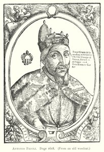 Antonio Priuli, Dogo 1618 (grabado)