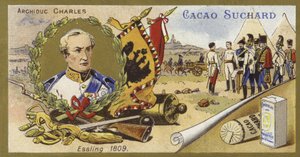 Archiduque Carlos de Austria y la Batalla de Aspern-Essling, Austria, 1809 de European School