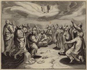 Ascensión de Jesucristo (grabado) de European School