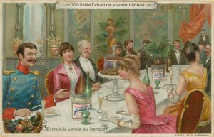 En un banquete