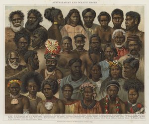 Razas australasianas y oceánicas