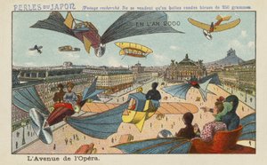 Avenida de la Ópera, París, en el año 2000 de European School
