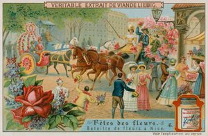 Batalla de las flores en Niza de European School