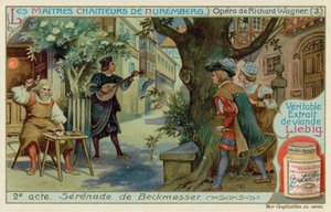 Beckmesser serenata a Magdalena vestida como Eva de European School