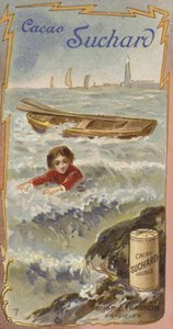 Benjamin Franklin, científico, inventor y político estadounidense, de niño de European School