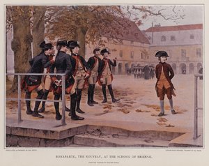 Bonaparte en la Escuela de Brienne
