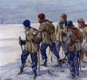 El grupo del capitán Scott llega demasiado tarde al Polo Sur y descubre que Roald Amundsen se les ha adelantado en su objetivo.