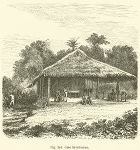 Casa brasileña (grabado) de European School