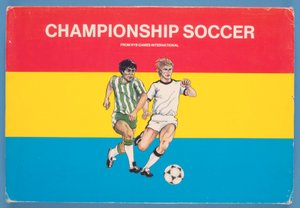 Caja del juego de fútbol de campeonato de European School