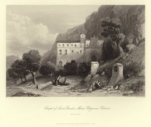 Capilla de Santa Rosalía, Monte Pelegrino, Palermo, Sicilia, Italia de European School