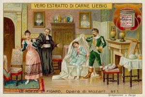 Cherubino, el Conde, Susana y Basilio de European School