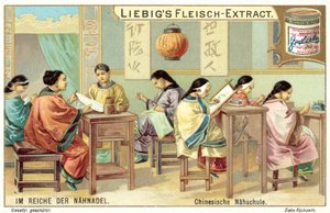 Escuela de bordado chino