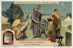 Claudio Ptolomeo, astrónomo, matemático y geógrafo grecorromano de European School