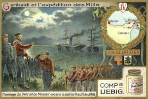 Cruce del Estrecho de Mesina en la noche del 19-20 de agosto de 1860 de European School