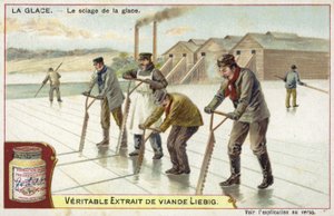 Corte de hielo con sierras de European School